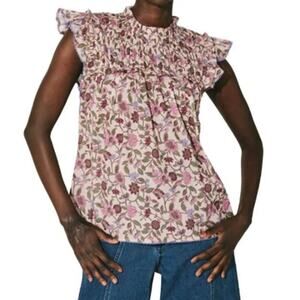 CLEOBELLA Virginia Blouse in Kaia Floral Print Size XL